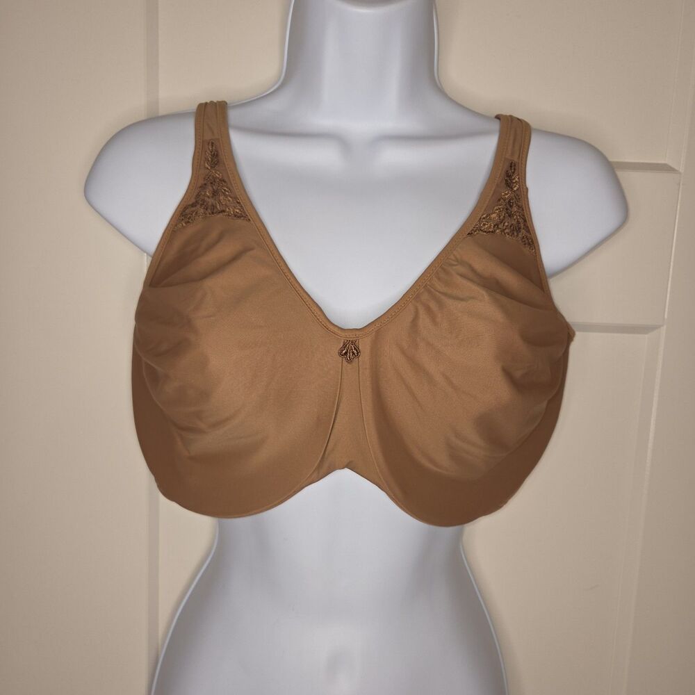 Bali Passion for Comfort Underwire Minimizer Bra - Tan/Nude (36G) Style 3365